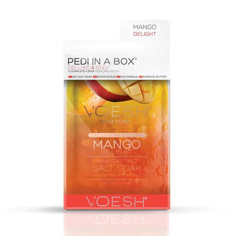 VOESH Pedi in a box mango delight
